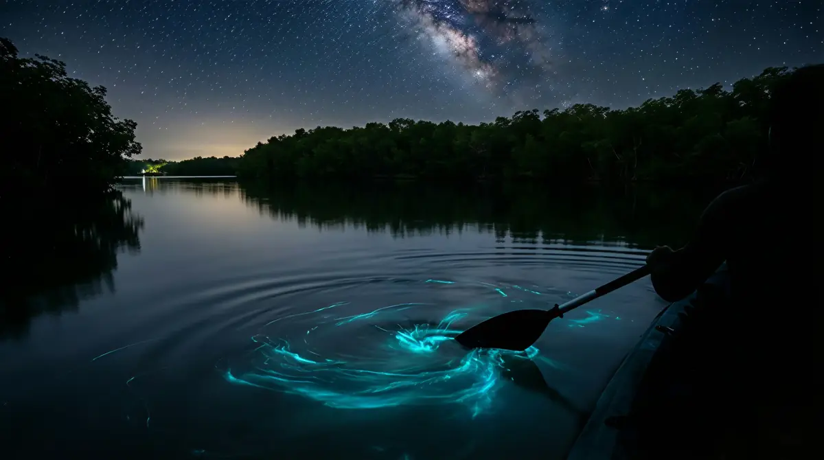 Laguna Manialtepec: bioluminescenza e orario migliore | KORU