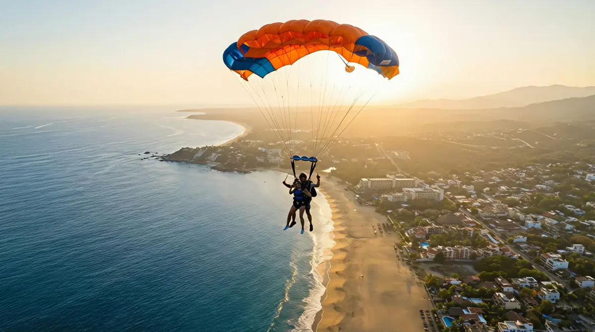 Paracadutismo vicino a Puerto Escondido: cosa aspettarsi, sicurezza e come pianificare la giornata | KORU RENT