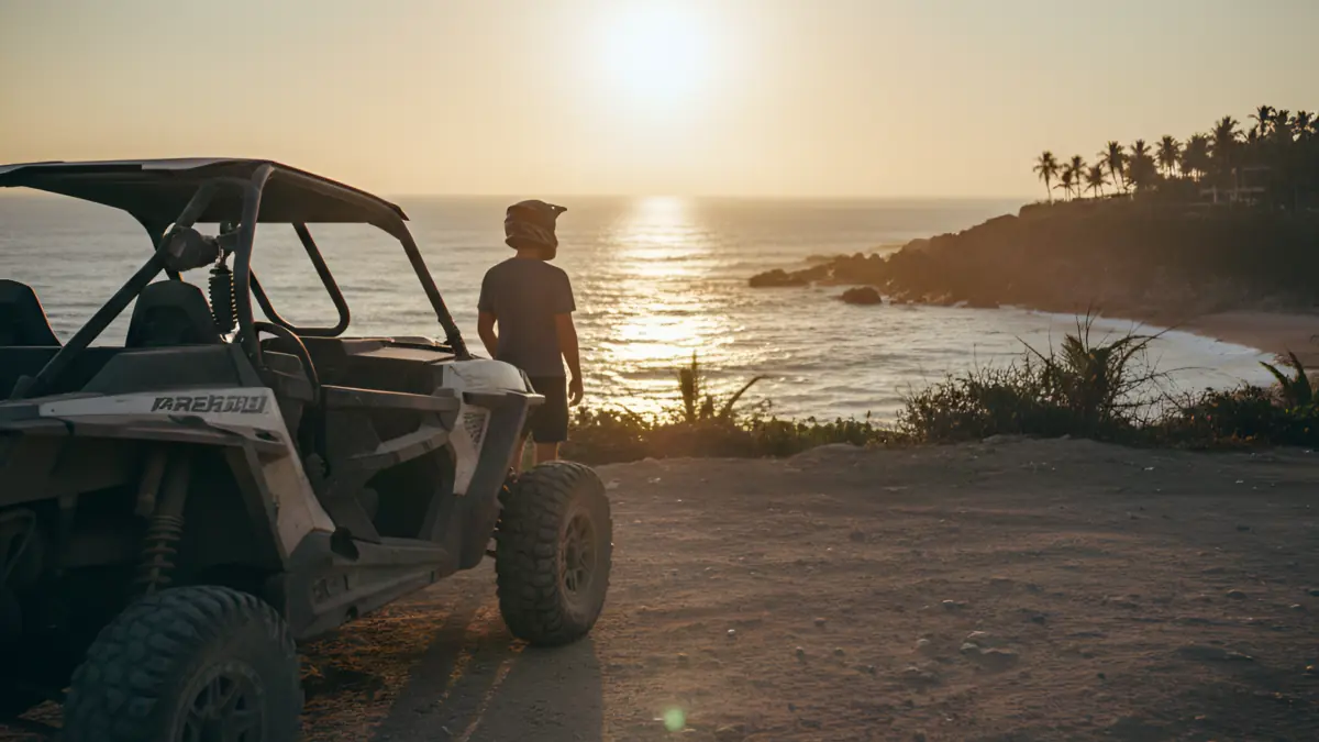 Percorsi panoramici in RZR da Puerto Escondido: panorami e tramonti